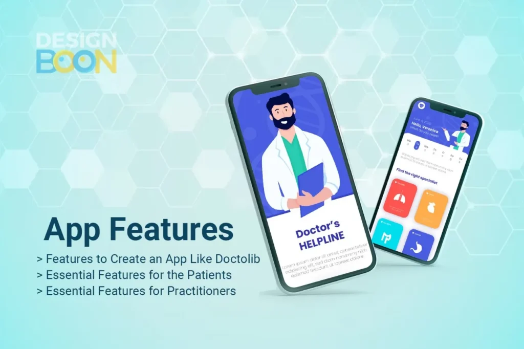  App Features like doctor lib